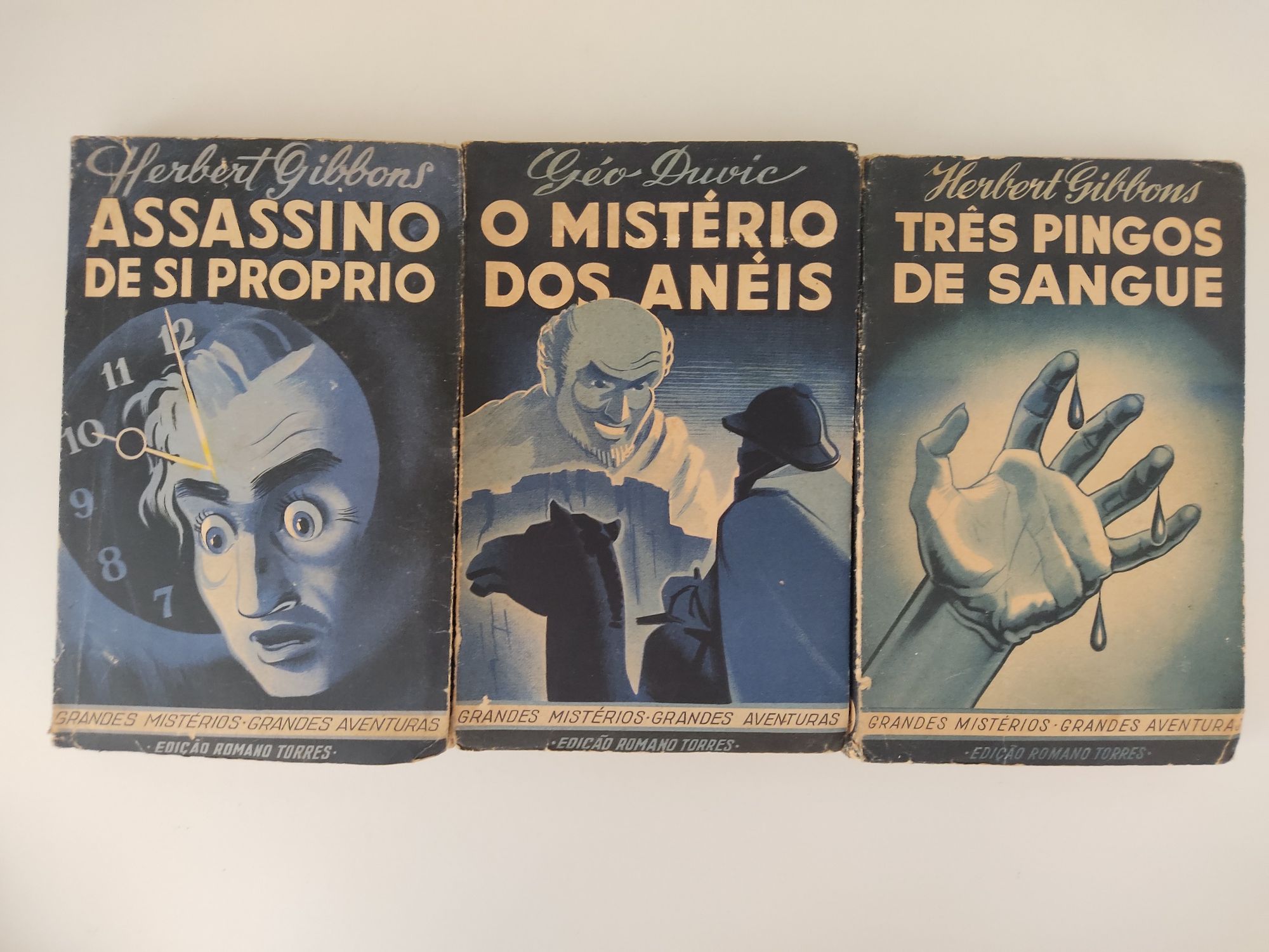 Livros da coleção "Grandes mistérios - Grandes aventuras" 2€ unidade