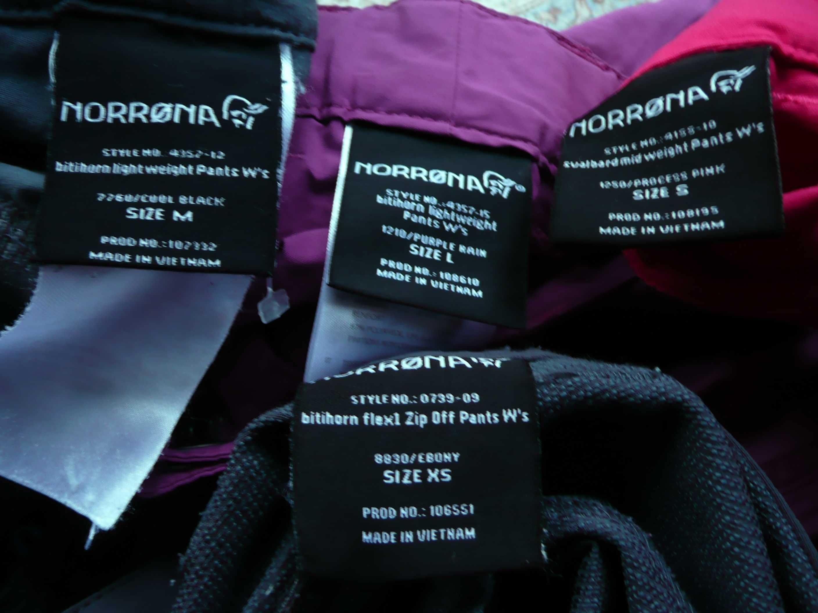 damskie spodnie NORRONA trekkingowe turystyczne outdoor techniczne