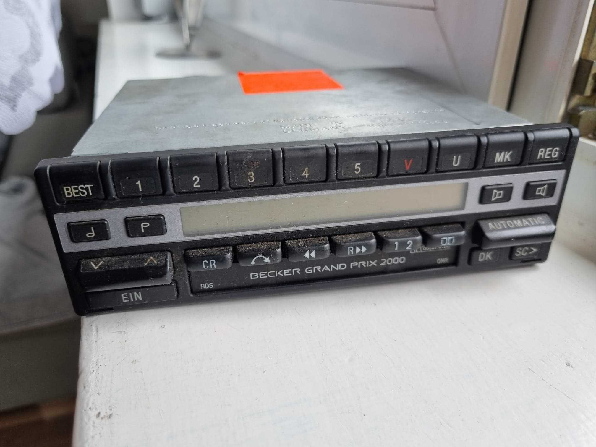 radio becker grand prix 2000 mercedes w123 w124 w140 w201 w126