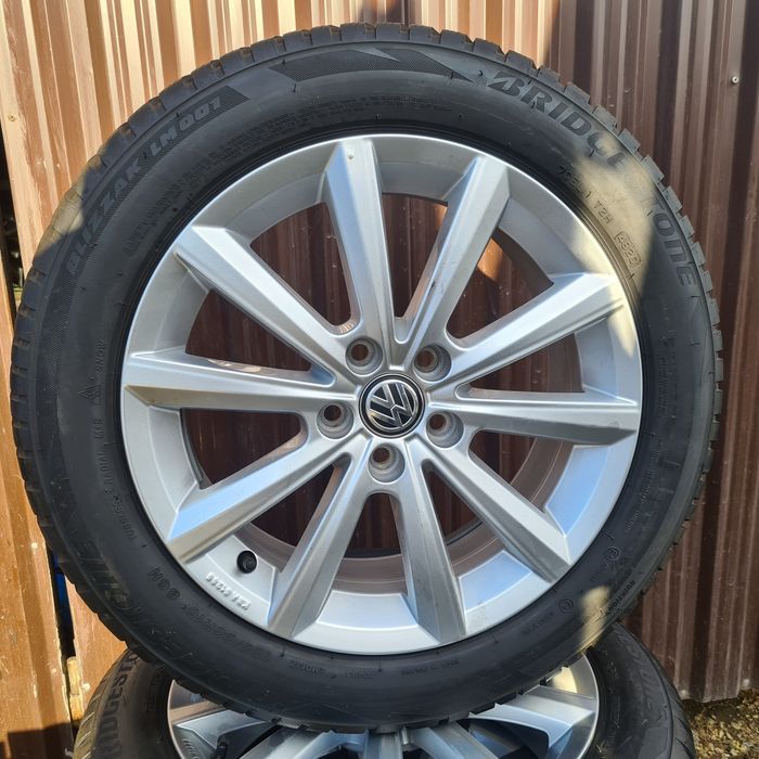 Koła zimowe Vw Polo Gti 185/60/16 Bridgestone 7.5mm