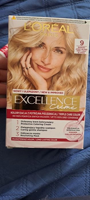 Farba do włosów Loreal Paris Exellence creme nr9