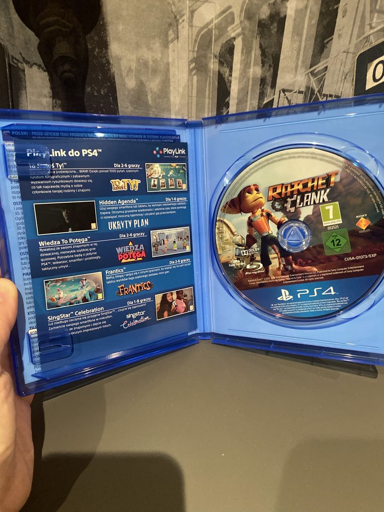 PS4 Ratchet&Clank gra