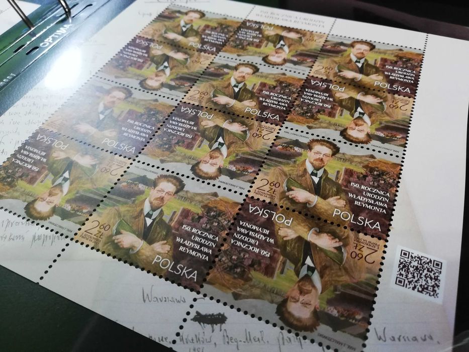 Arkusz 4757** 150. r. ur. Władysława Reymonta