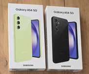 2 szt. telefon smartfon SAMSUNG Galaxy A54 5G limonkowy i szary + etui