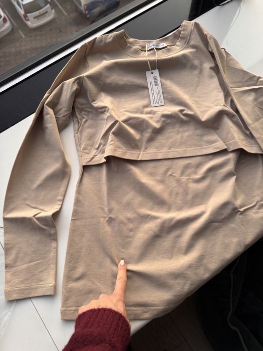 Лонгслів для вагітних та годуючих L