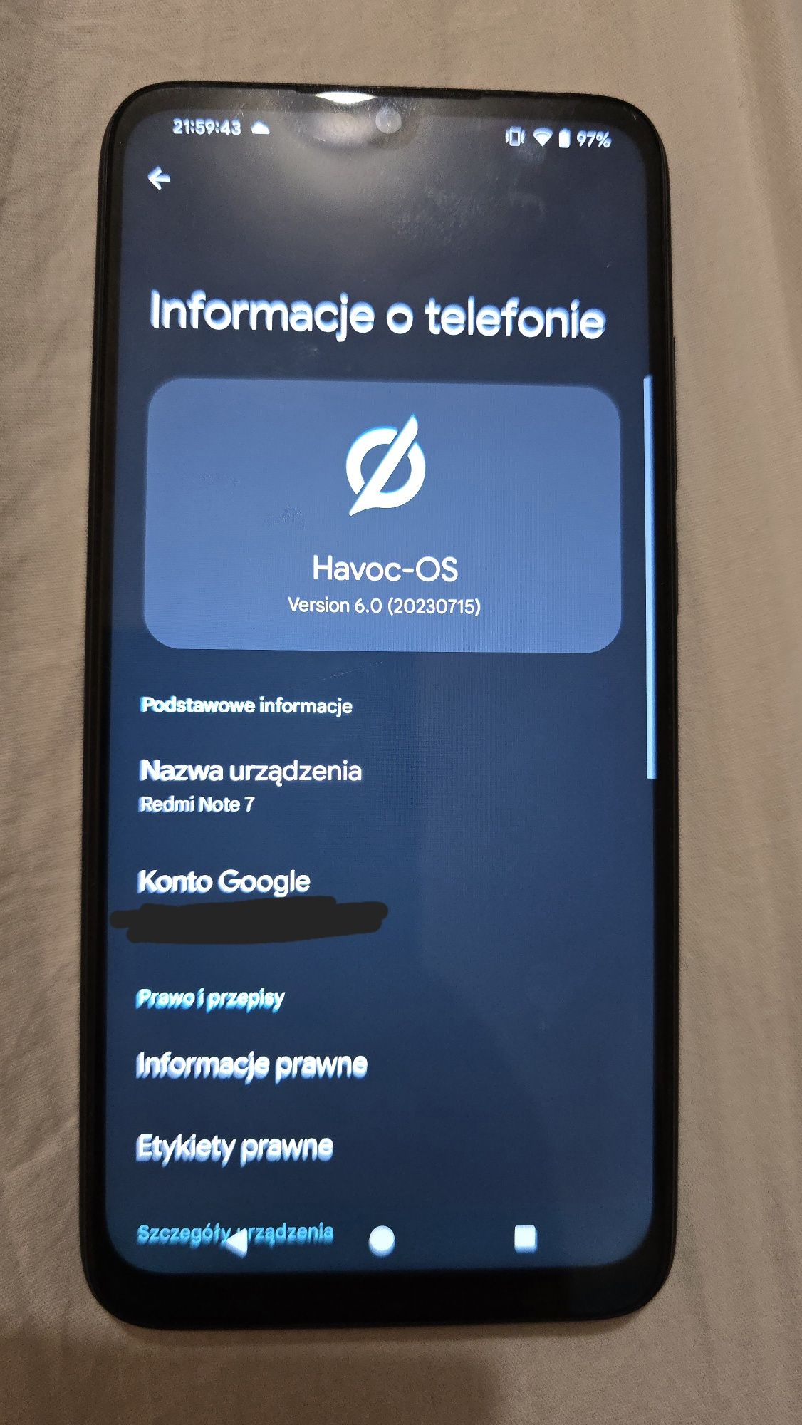 Xiaomi Redmi Note 7