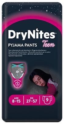 Підгузки-трусики Huggies DryNites для дівчаток 8-15 років 9 шт