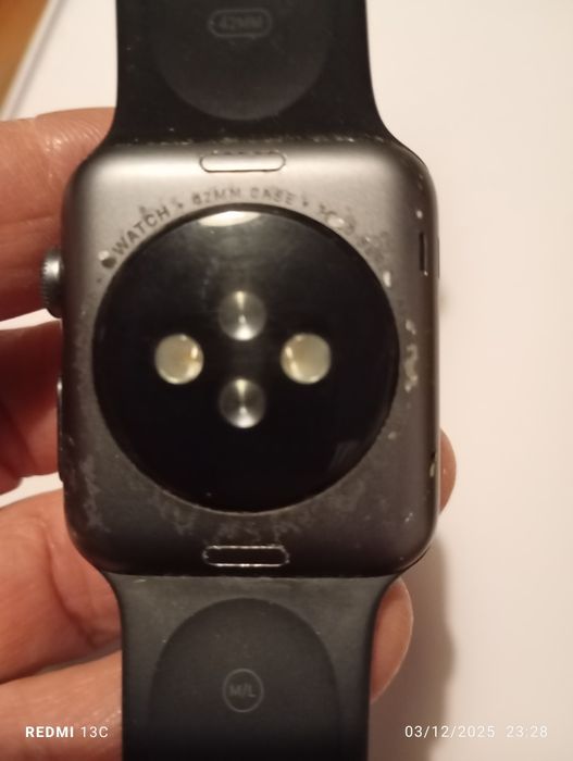 Apple watch composite back