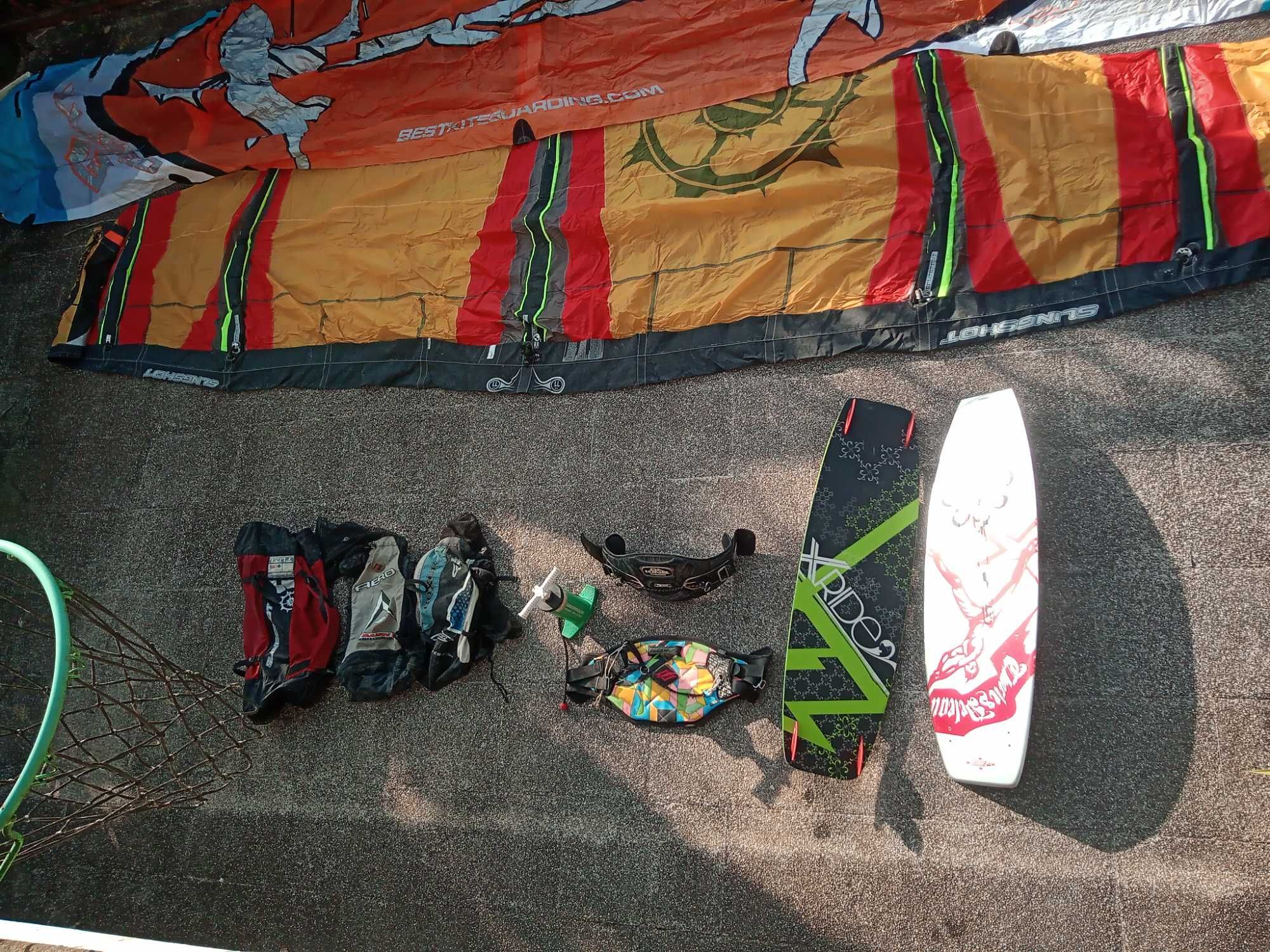 kite surf 3 e material