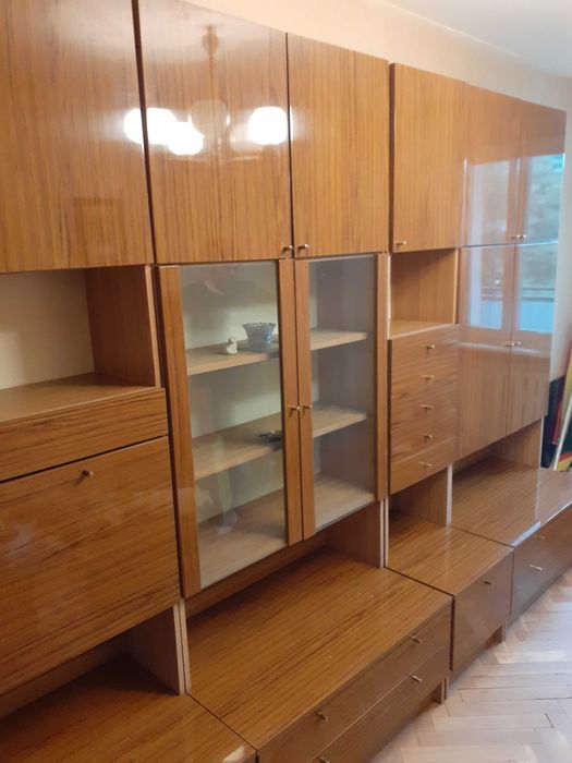 Meblościanka wysoki połysk PRL