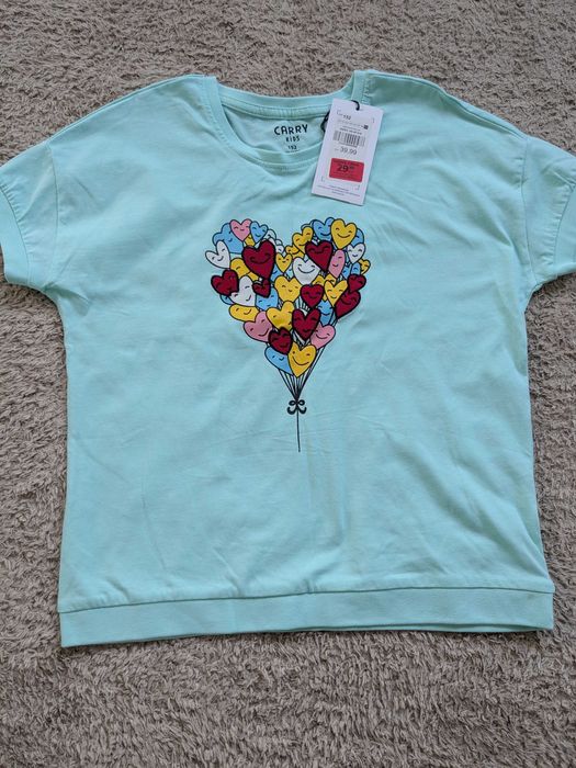 Bluzka dziewczęca nowa, Carry rozm.152