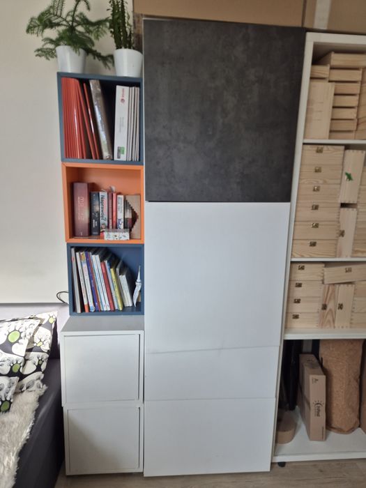 WYSOKA Szafka Regał Besta IKEA