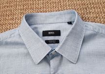 HUGO BOSS сорочка regular fit оригінал L - 41/16 XL