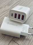 Ładowarka szubka 4 w 1 USB -A Type C 20W