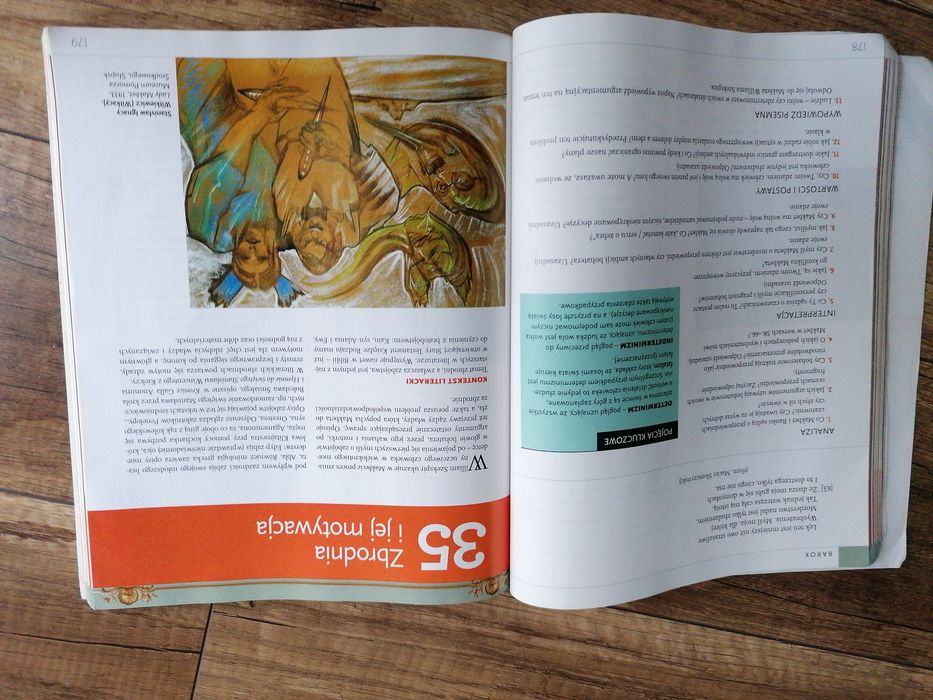 Podręcznik do Języka Polskiego Oblicza Epok 1.2