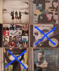 CD'S ( U2; Sting;Garbage)