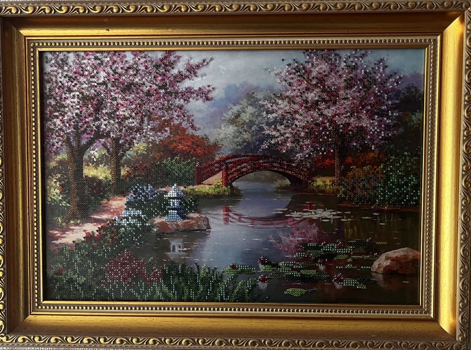 Картина вишита бісером