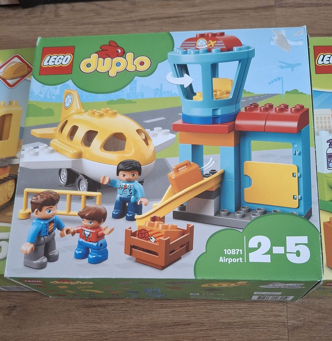 Trzy zestawy Lego Duplo 2-5 lat