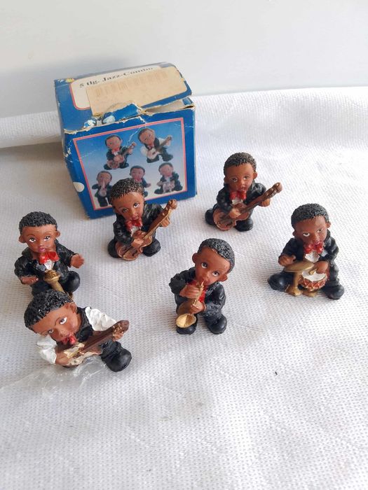 Figurki zespół muzyków