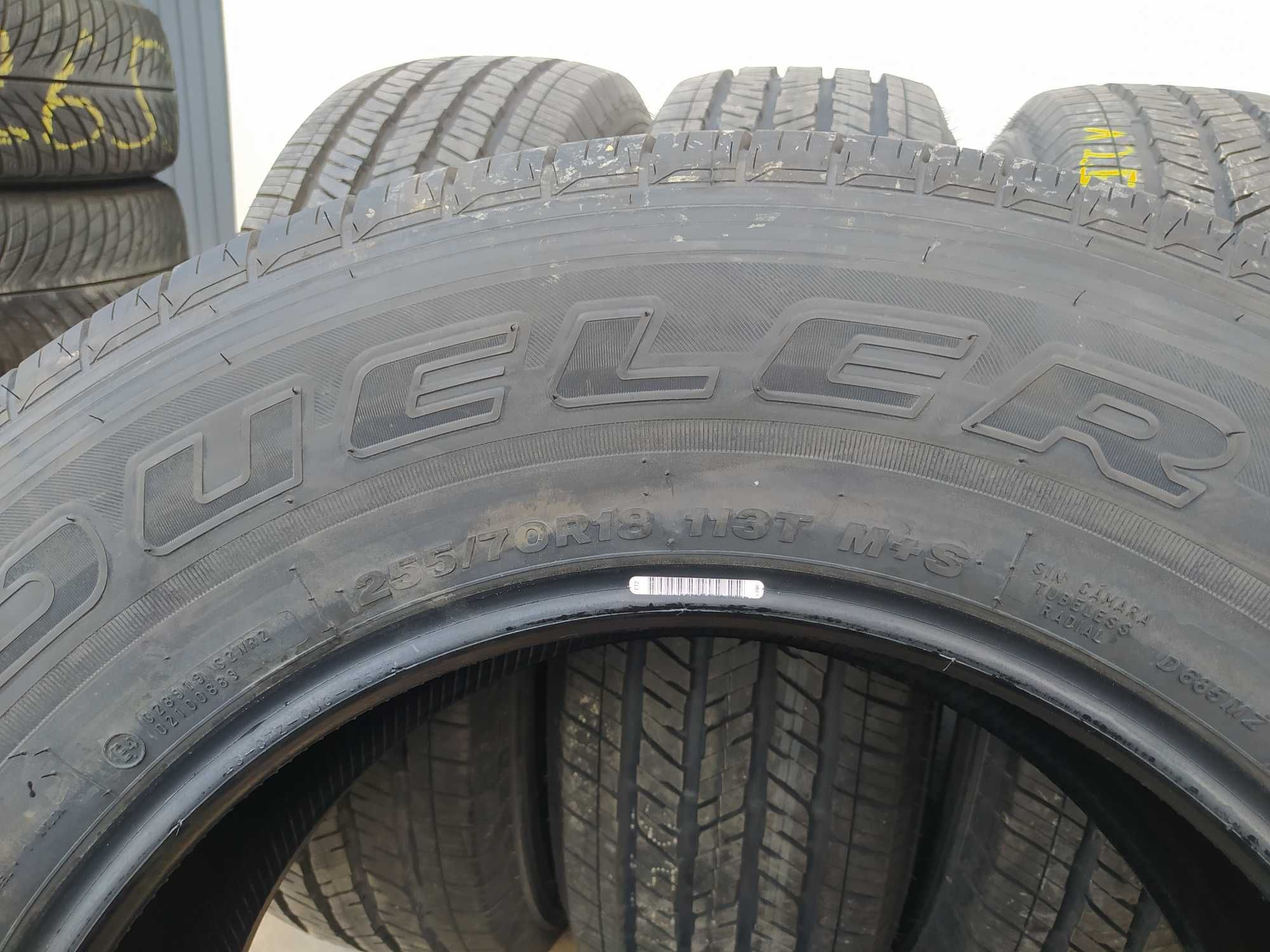 4x 255/70 R18 113T Bridgestone Dueler H/T 2021r 8mm DEMO