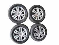 VW GOLF VII 7 ZIMOWE 205/60 R16 FELGI STALOWE 5Q0601027A KOMPLET koła