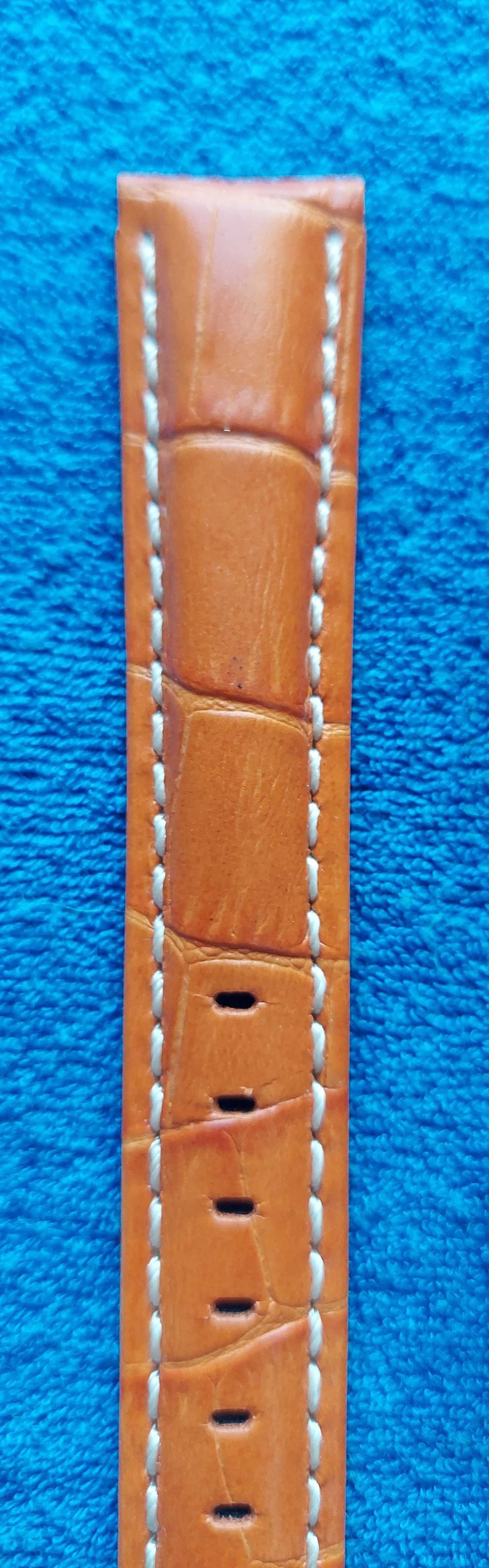 Шкіряний ремінець для годинника 18 мм