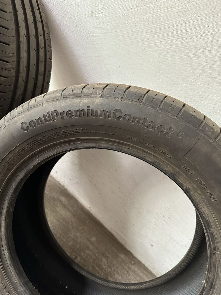 Летняя резина Continental Conti Premium Contact 5 215/55 R16.