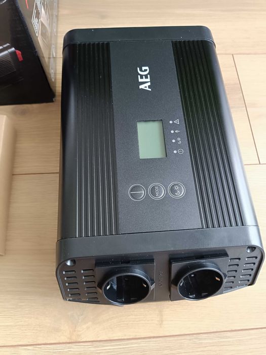 Nowa Przetwornica Aeg 10059  12V/230V 600W/1200W
