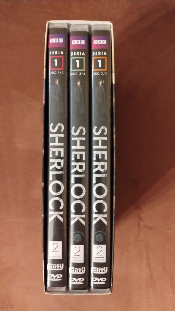 Sherlock, sezon 1,  3 DVD