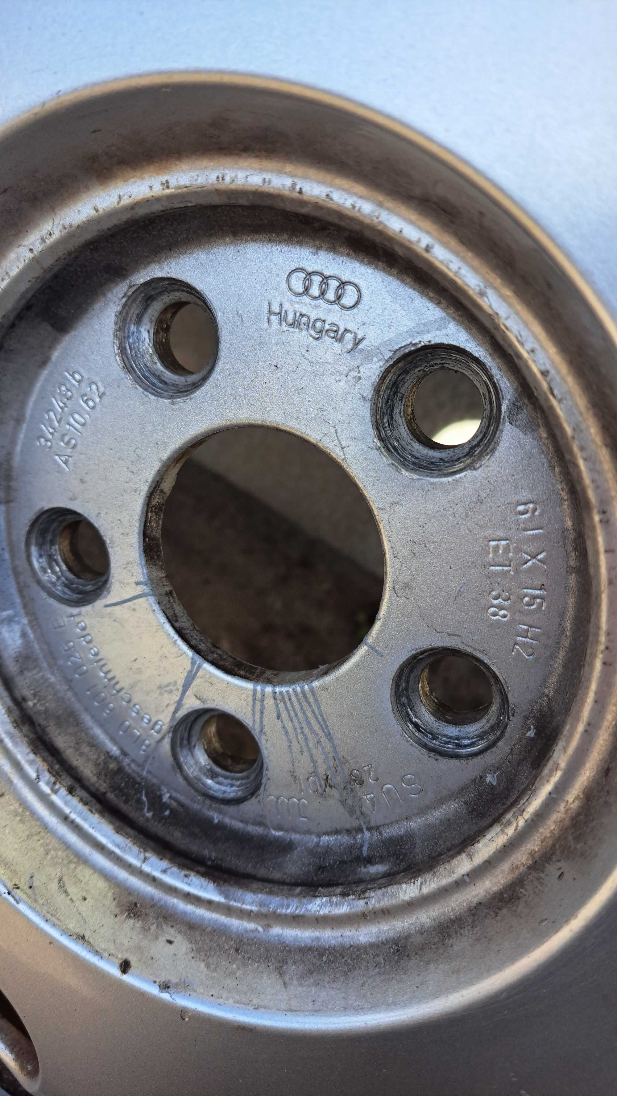 Felgi aluminiowe koła opony zima Audi A3 8L 5X100