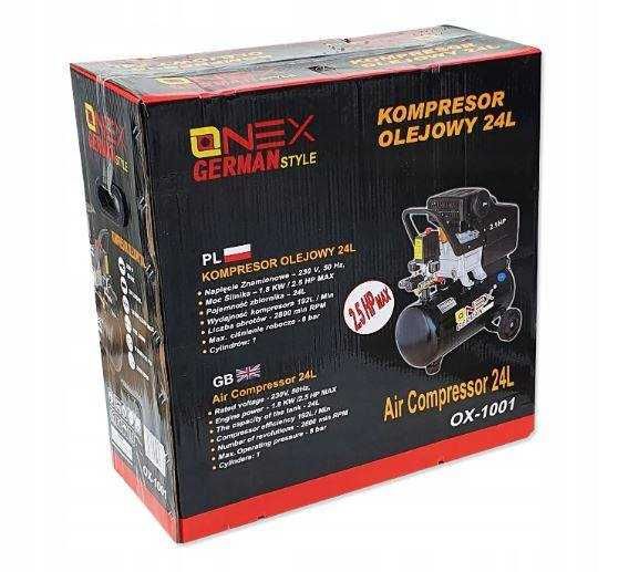 Kompresor olejowy sprężarka 50L – ONEX OX-1004