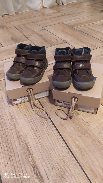 Buty zimowe kozaki dla bliźniaków