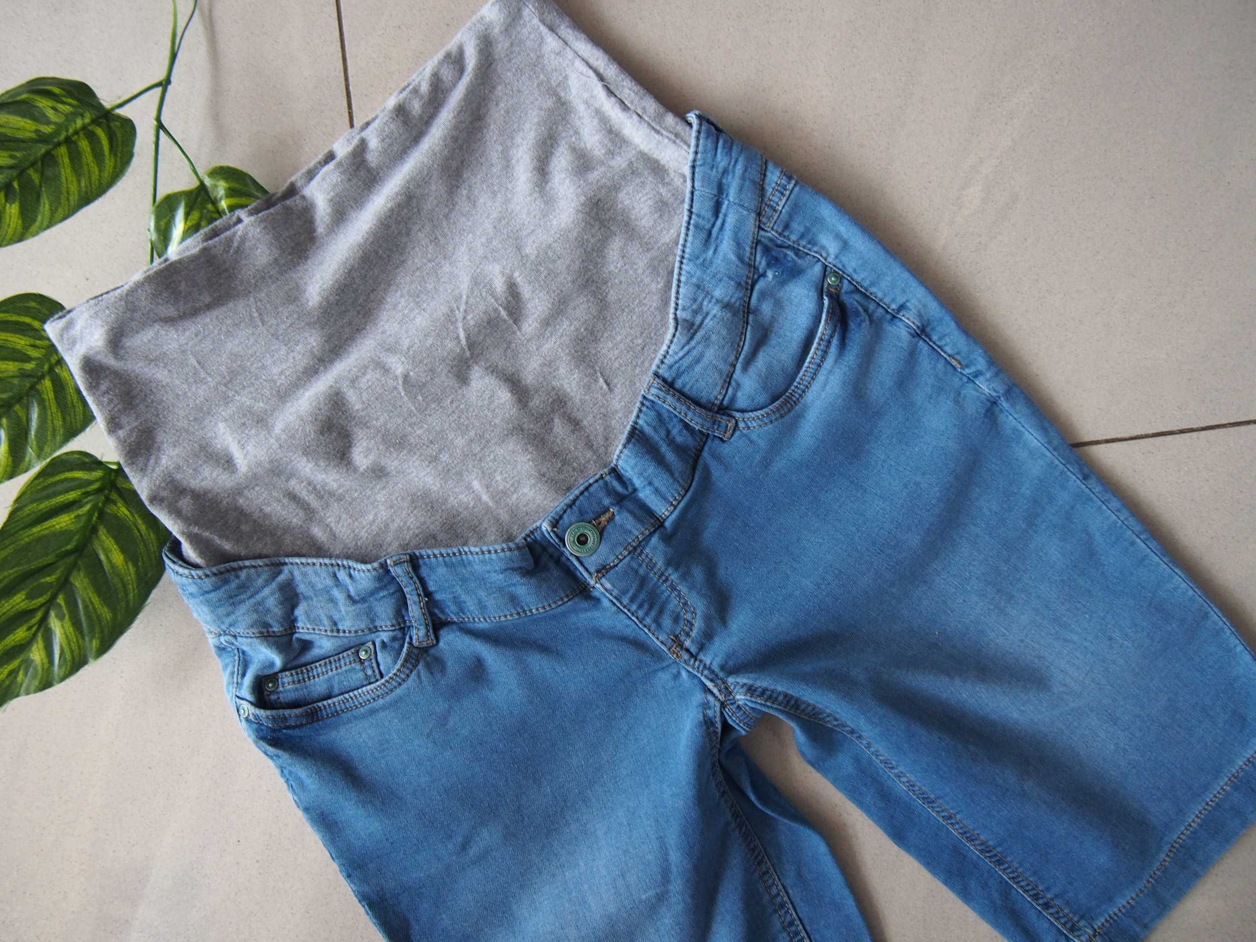 Spodenki szorty ciążowe M/38 jeans
