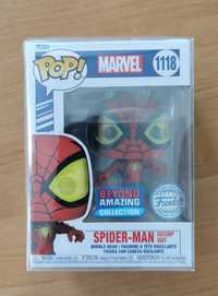 Funko Pop Spiderman Spider-man 1118 Marvel + Protector