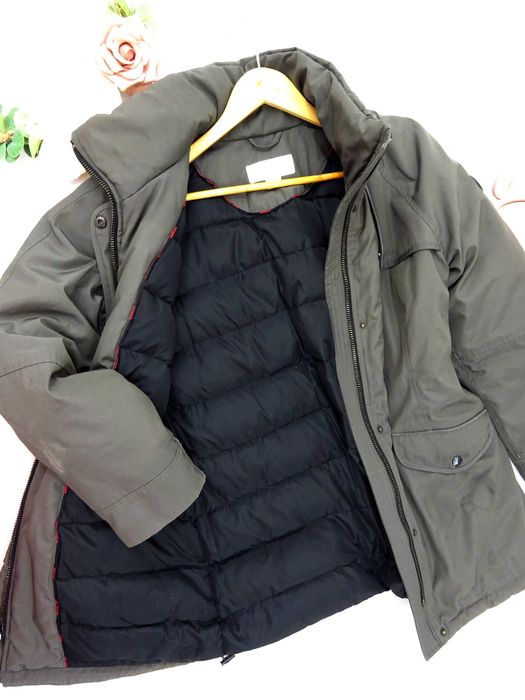 BY31 Kurtka damska zimowa Michael Kors khaki parka gruba M 38