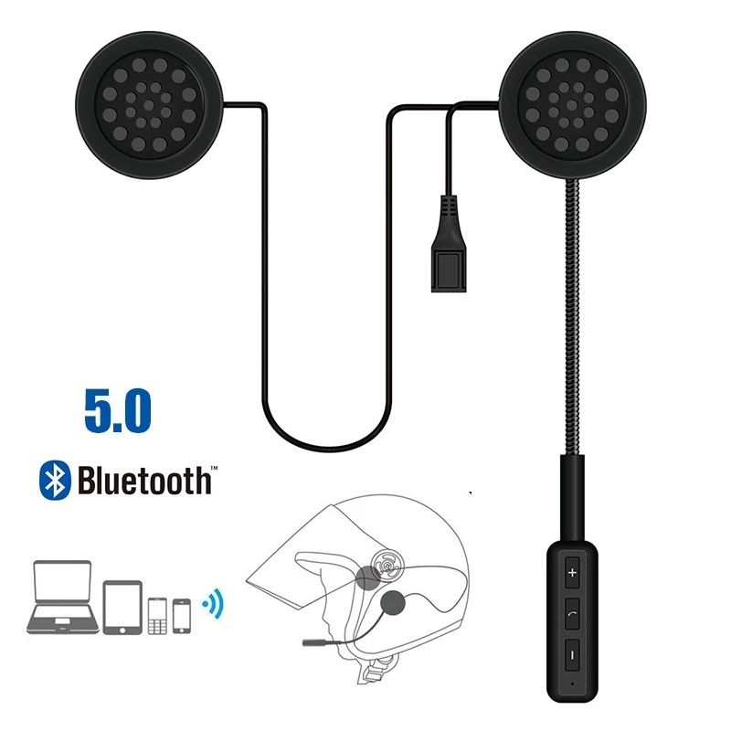 Intercomunicador Phone Capacete Mota Sem Fios Bluetooth (NOVO)