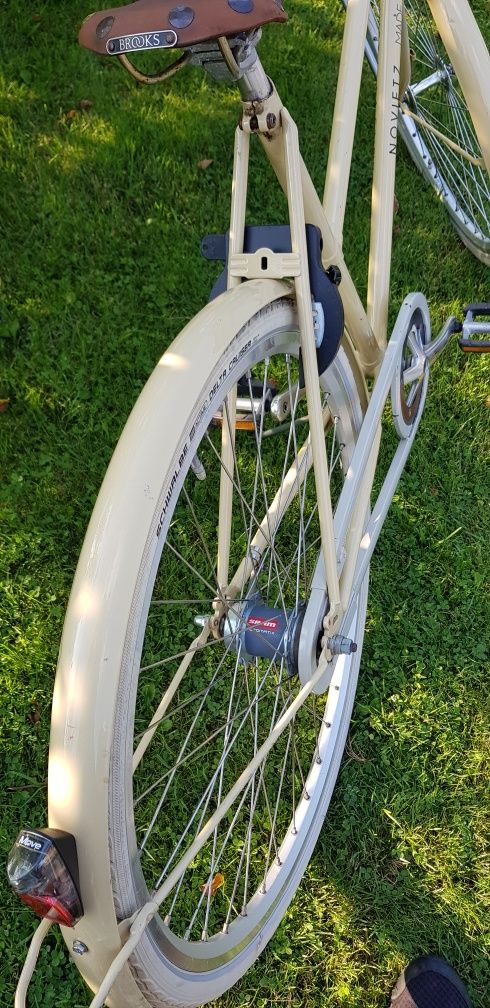 rower damka nr.663. novietz made in blik 28 cali automatix  brooks