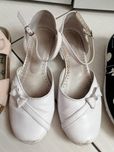 buty dziewczęce rozmiar 35 białe wizytowe