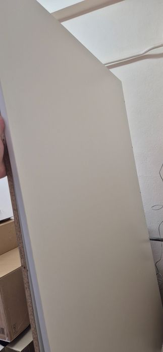 2 білих листи ДСП ламіновані, примірочна