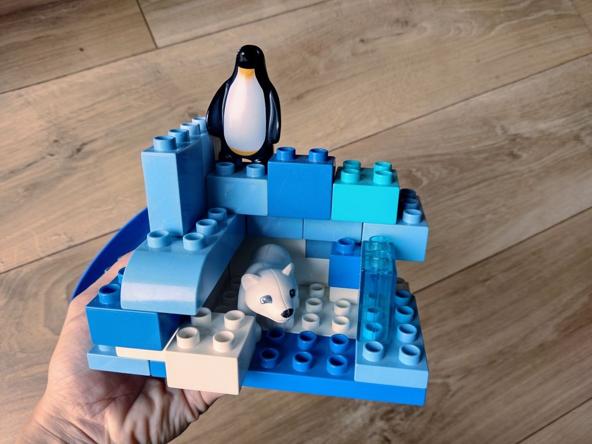 LEGO Duplo zestaw polarny + łódka