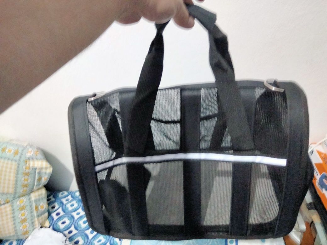 Mochila de transporte animal