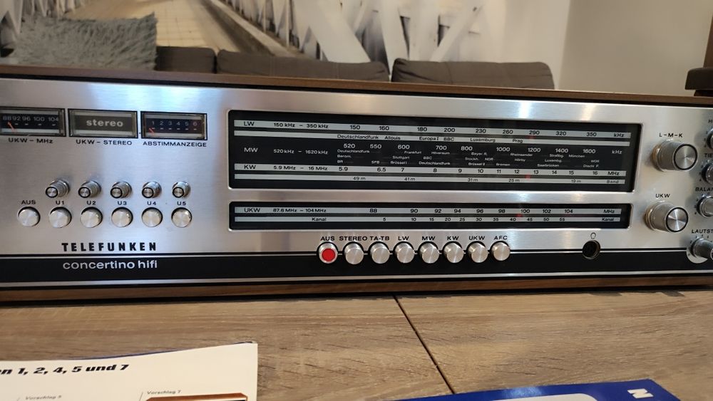 Telefunken concertino 201 + głośniki