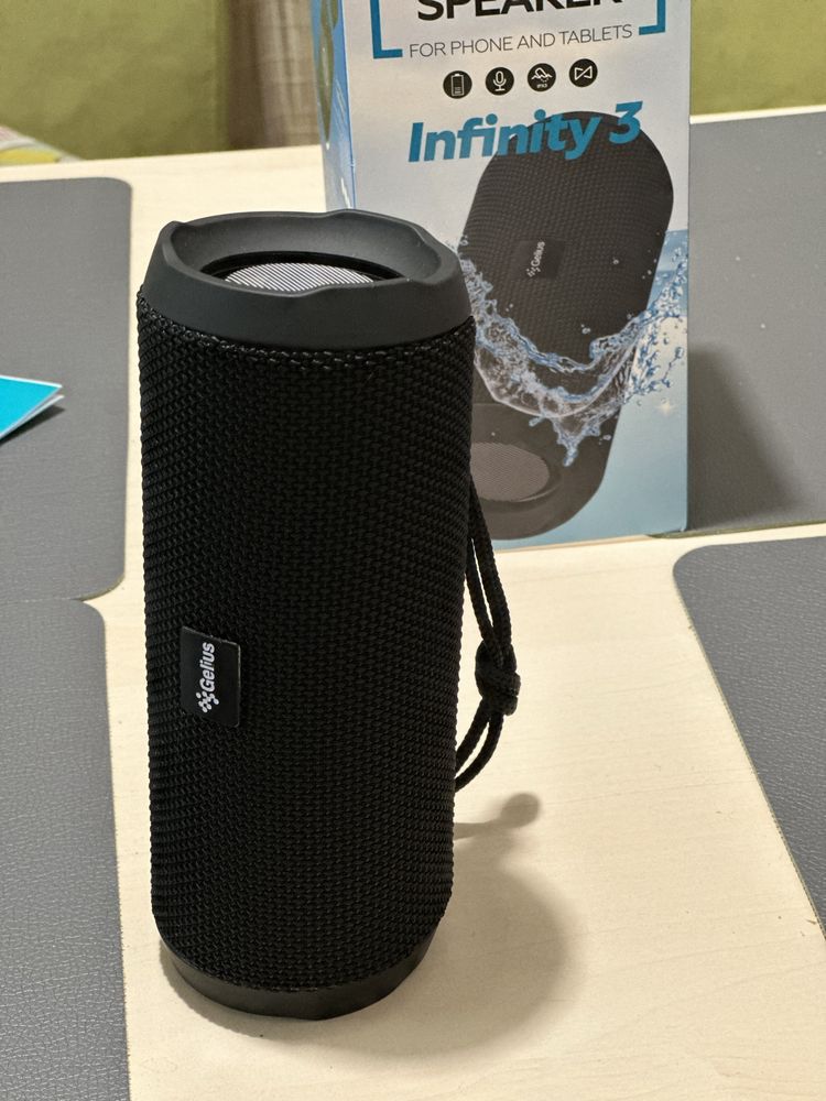 Bluetooth колонка Gelius Infinity 3 GP-BS510SE (з FM-радіо) Black