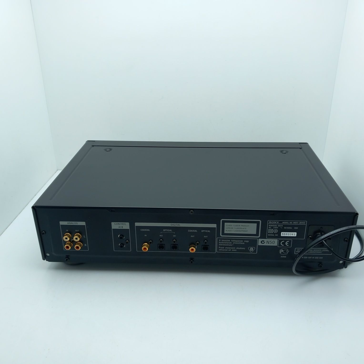 Odtwarzacz MiniDisc Sony MDS-JB940