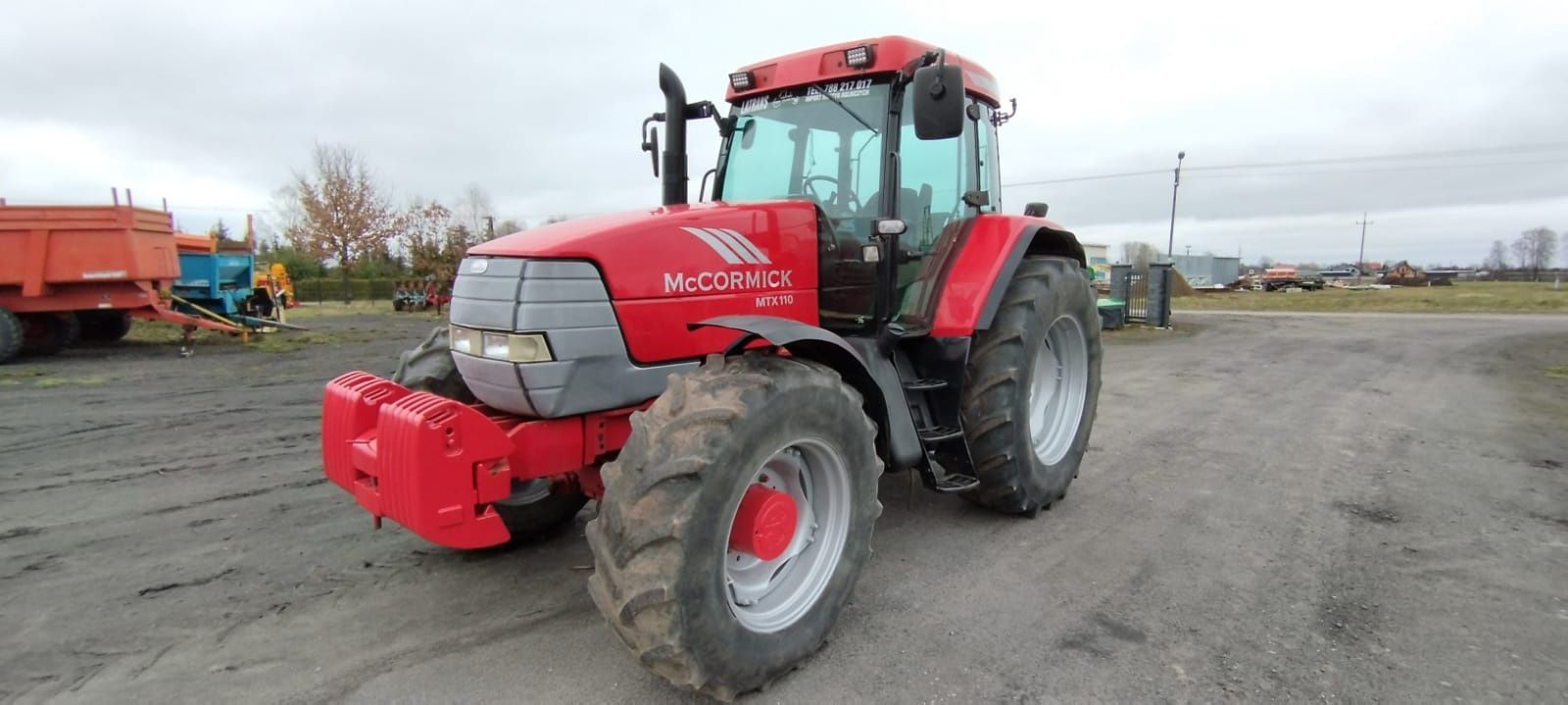 Mc Cormick MTX 110 /03 r. Uszkodzona skrzynia biegów