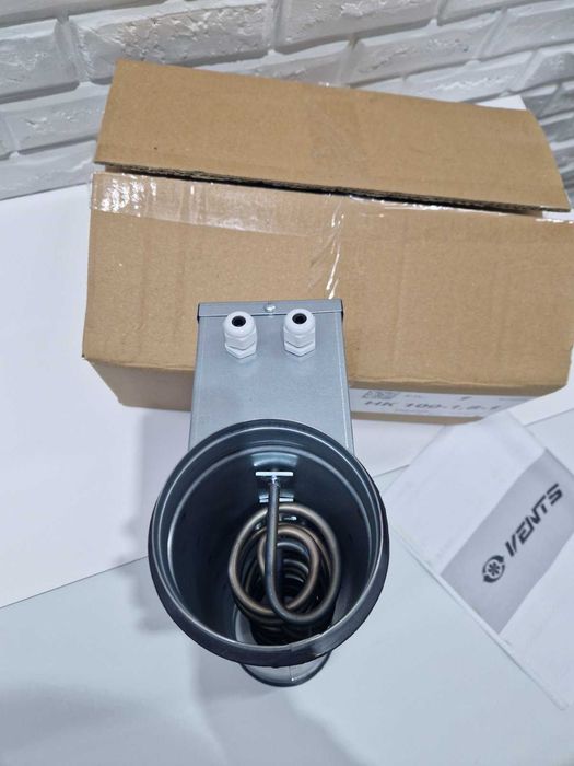 Нагреватель канальный, электрокалорифер Вентс НК 100-1,8