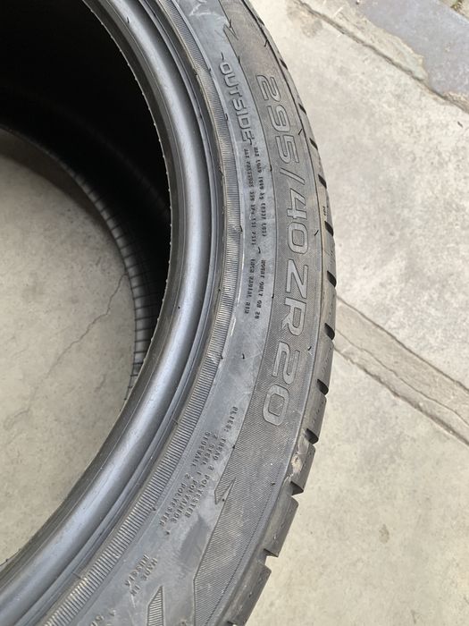 (8шт) нові 295/40R20 Nokian Hakka Black 2 SUV (110Y XL) літні шини