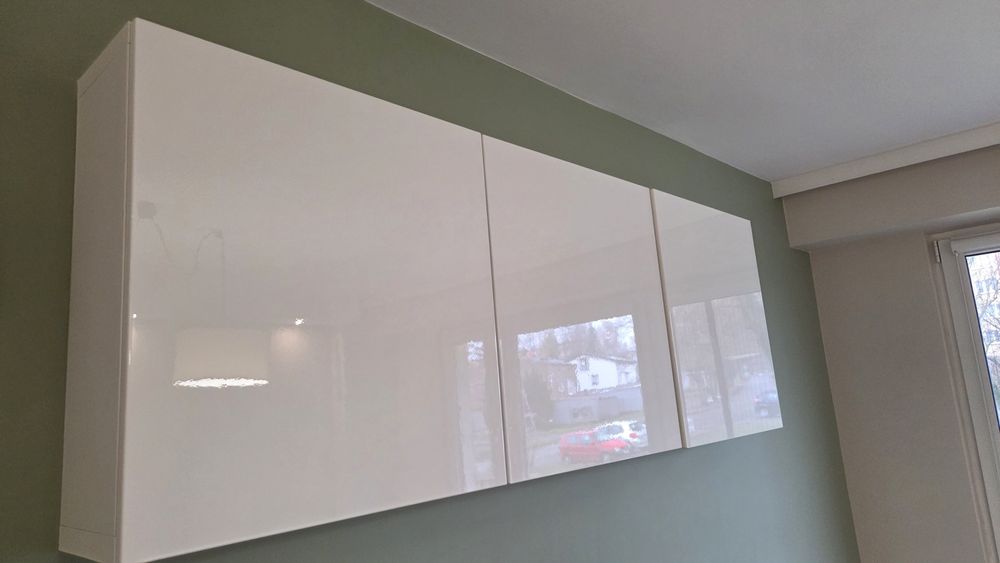 Fronty Besta  Biały połysk SELSVIKEN