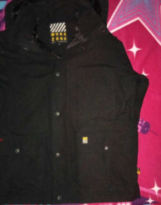 Kurtka męska Work ZONE Engel jesienna czarna 2XL XXL