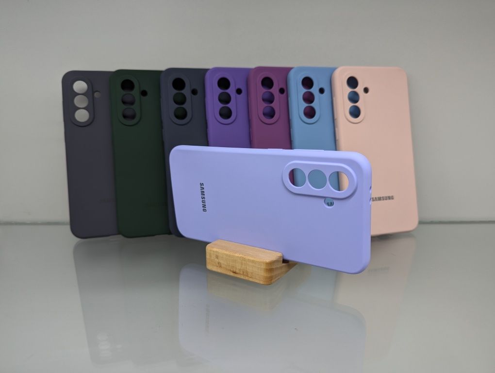 Топ! Samsung A36 Премиум софт тач с логотипом чехол чохол